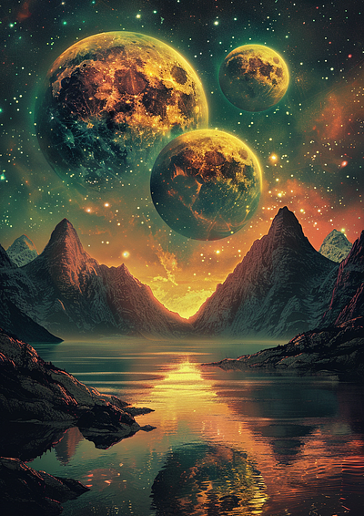 Fantasy Planet Landscapes