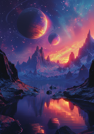 Fantasy Planet Landscapes