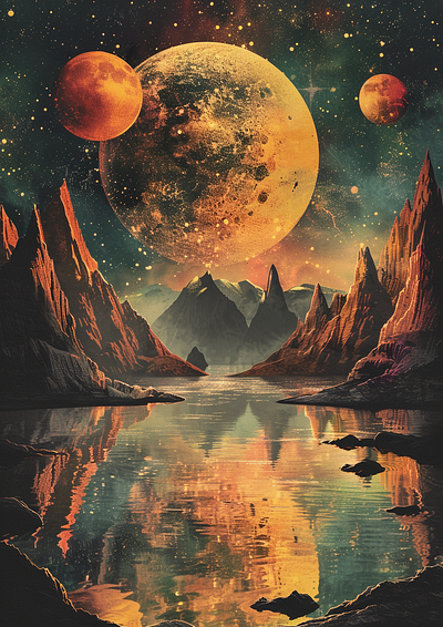 Fantasy Planet Landscapes