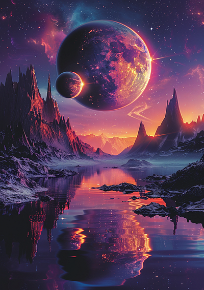 Fantasy Planet Landscapes