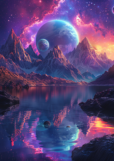 Fantasy Planet Landscapes