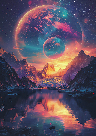 Fantasy Planet Landscapes