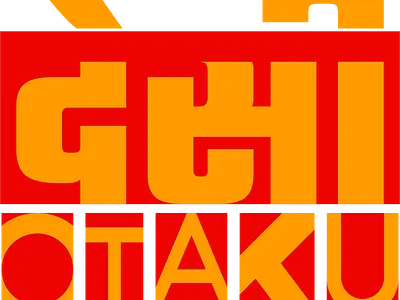 Logo design anime logo merchandise typography