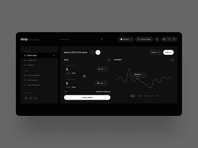 DeFi Web App ❋ Concept UI Design app ayushlab