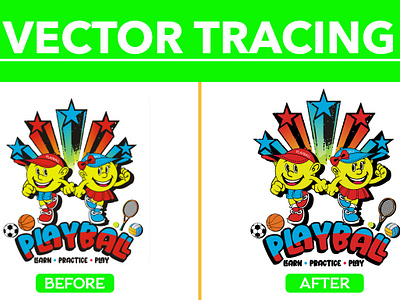 Convert Raster to vector manual vector vector tracing vectors