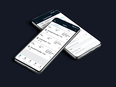 Train Staff Management App train management app ui ux