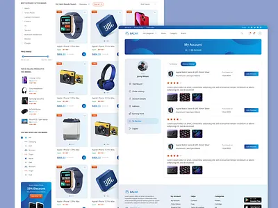 Minimal & Clean E-commerce UI/UX Design: Brand & Profile Page brand page ui ux branding cleandesign designinspiration development agency digital agency ecommerce ecommerce profile ui figma ui design figma ui ux graphic ui ux minimal design profile ui ux review ui ui ui ux for ecommerce ui ux inspiration uidesign ux design webdesign