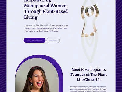 Body Blueprint Homepage branding ui