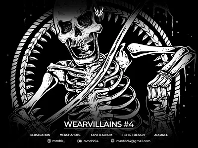 Wearvillains Streetwear #4 apparel art artwork cloth clothing clothingline graphic design illustration merch