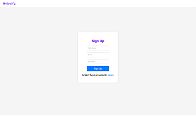 Signup page app branding css design graphic design html illustration logo ui