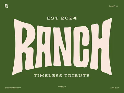 Logotype: Ranch branding design font graphicdesign letter lettering logotype ranch type typeface typography