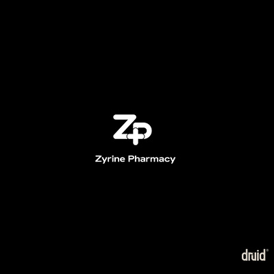 Zyrine Pharmacy Logo adobe illustrator brand branding creative design graphic design illustration logo vector