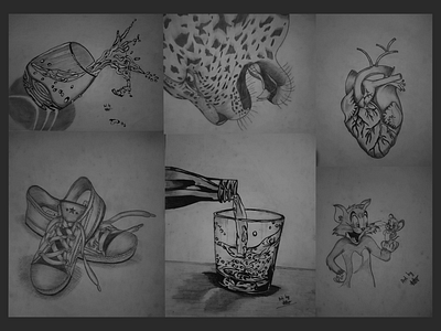 My own pencil skethches creativity drawing pencil sketch