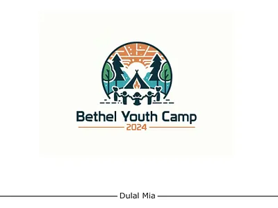 Bethel Youth Camp 2024 branding graphic design logo