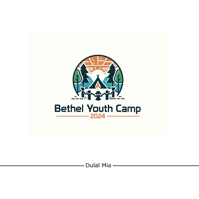 Bethel Youth Camp 2024 branding graphic design logo