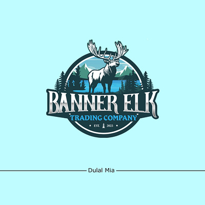 Banner Elk Trading Company branding graphic design logo