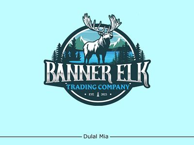 Banner Elk Trading Company branding graphic design logo