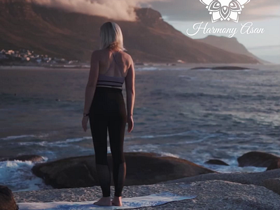 Video for an advertising campaign for a yoga retreat after effects animation