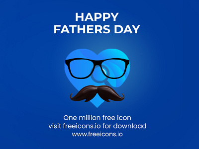 Happy Father's Day design fathers day free icons icon illustration vector vector logo web