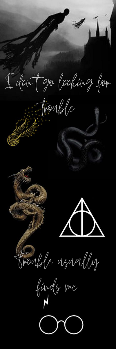 Bookmark printable for Potterheads! design digital graphic design harry potter illustration potterheads printable