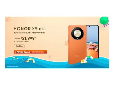 Brand - HONOR Theme - Summer Mobile - X9b Banner mobile photoshop summer