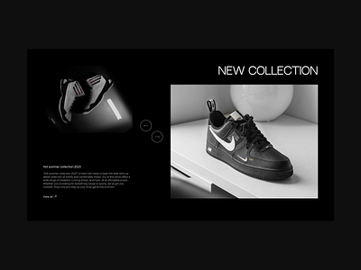 Website for sneakers animation business design e commerce figma landing landing page minimalism modern shoes shop sneakers store ui user experience user interface ux web web design website