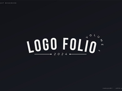 Logo Folio Volume 1 | Logo Collections | Logo Designs 2024 branding graphic design logo