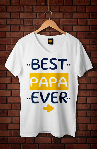 Best Papa Ever T-Shirt lovingpapa