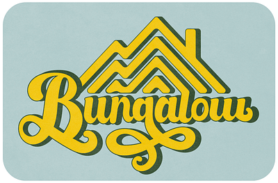 Bungalow Band Logo Design branding graphic design illustration logo music