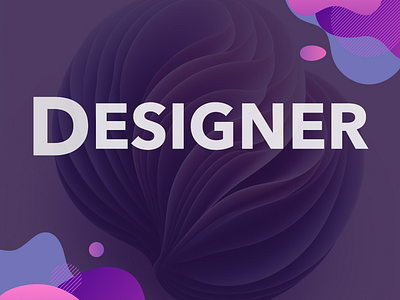Designer graphic design logo motion graphics ui