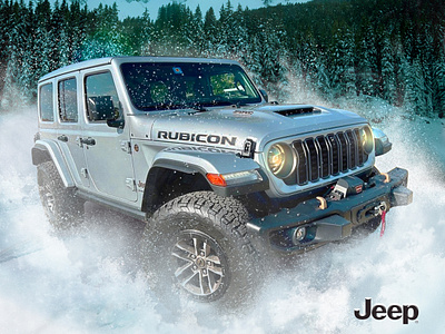 Advertisement for new upcoming Jeep Wrangler 2024
