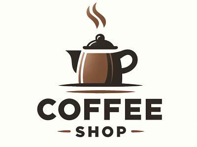 coffee shop 2d logo arabica logo coffee logo coffee shop logo graphic design logo simple simple logo vector