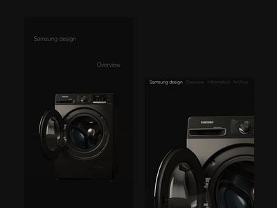 Product detail page | Washing machine | Appliances | website branding clean design graphic design ui web webdesign