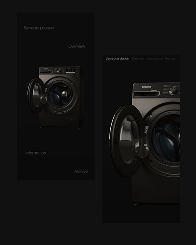 Product detail page | Washing machine | Appliances | website branding clean design graphic design ui web webdesign