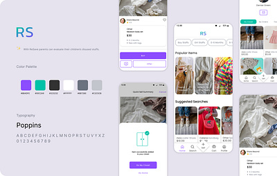 RS app brending figma ui ux