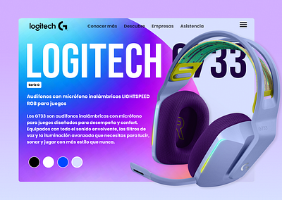 Rediseño web de tienda Logitech realizado en Figma adobe photoshop branding design ecommerce figma graphic design logitech photoshop responsive seo tech tenda online ui ux web design wordpress