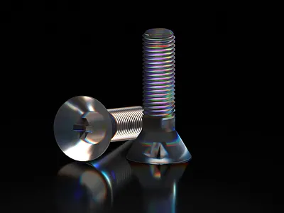 Glass screws 3d 3d animation animation blender blender3d dispersion motion graphics