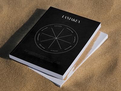 Laniakea Book Branding book branding design graphic design logo