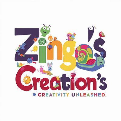 Kidz zingoz branding design graphic design illustration logo typography