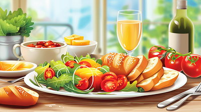 Elegant Lunch Clipart: Classy Illustrations food clipart imagella lunch clipart meal clipart