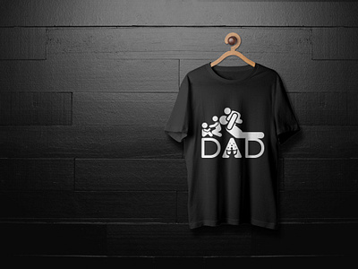 Fathers Day T-shirt Design art banner branding corporate creative design digitaldesign flyer graphic design graphicdesigner illustration logotypo mockup poster t shrit template ui ux vector vectorart