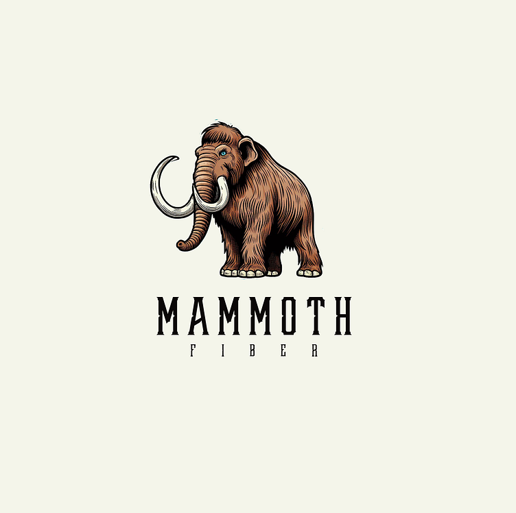 mammoth by Devos studio on Dribbble