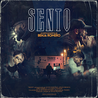 SENTO Poster boxing boxingcoach cinema composing compositing documentary fighting film graphic design photography photoshop poster sports sportsdocumentary