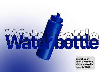 Water Bottle / Ui Design animation branding graphic design logo ui