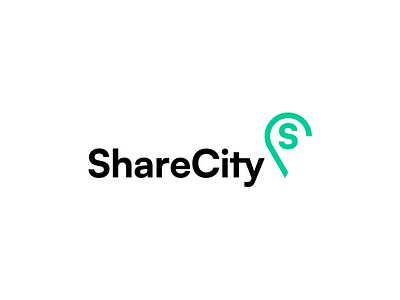 ShareCity Logo brand branding daily logo daily logo challenge logo logo design logo designer logotype rideshare sharecity taxi app uber