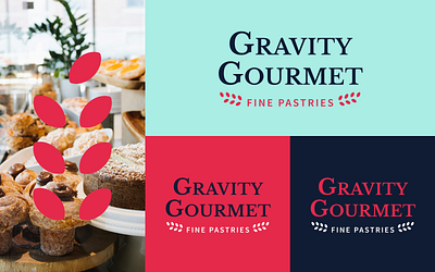 Gravity Gourmet - Fine Pastries - Logo Design branding design graphic design logo logo design