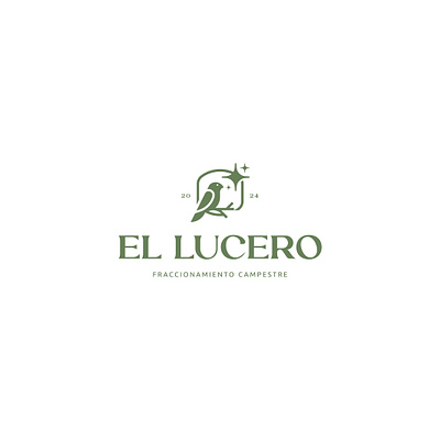 El Lucero - Fraccionamiento bird logo nature