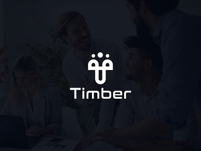 Timber branding faruart graphic design logo logodesign minimal logo techlogo technology timber