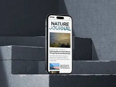 Blog App Concept app app concept app design app ui application application design blog blog app blogging concept concept app design interface ios iphone mobile mobile app mobile ui ui visual design ux