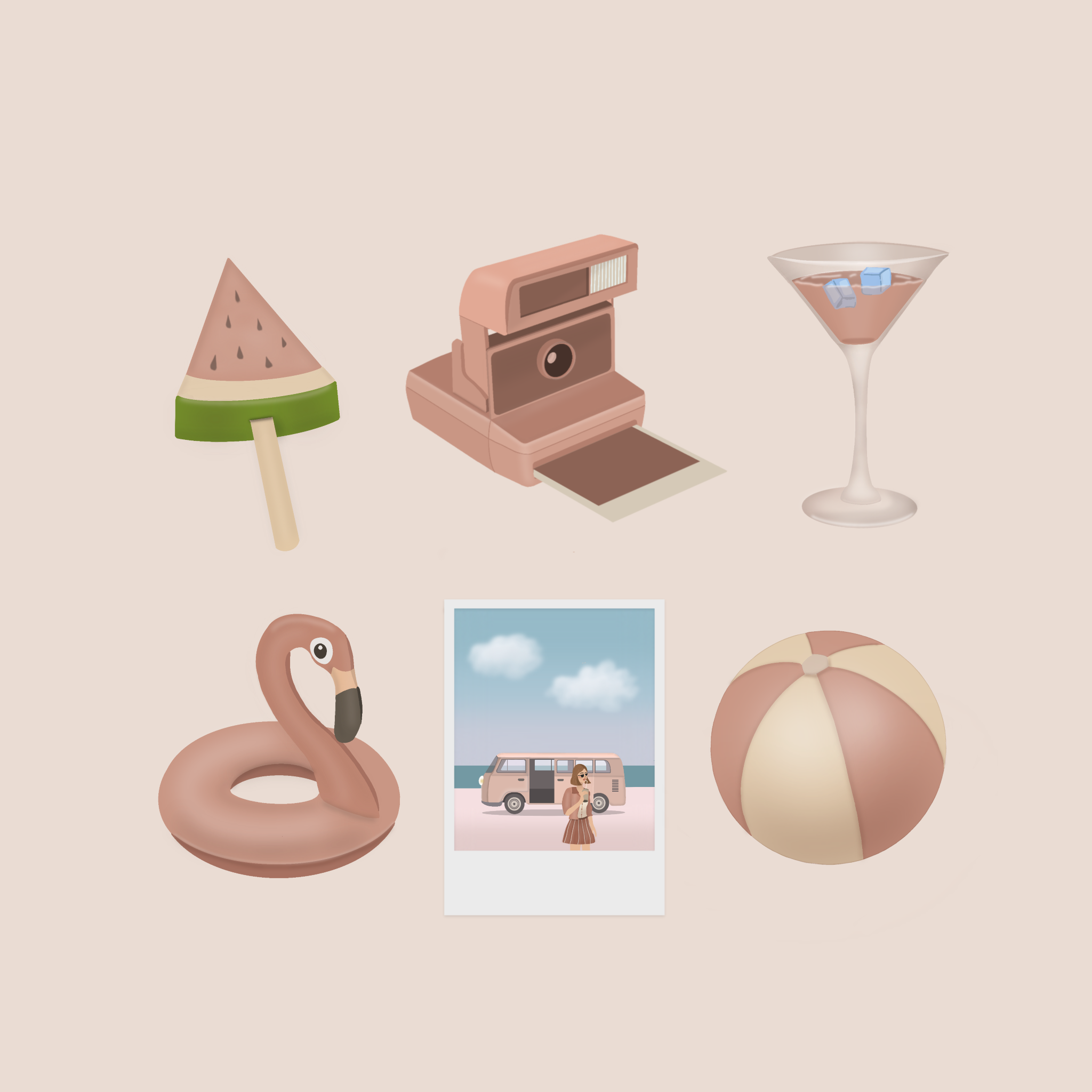 All things summer🍃 appartment architecture art bakery branding car design digital art digital illustration girl graphic design holiday hot summer hotel illustration procreate staycation store summer vacation